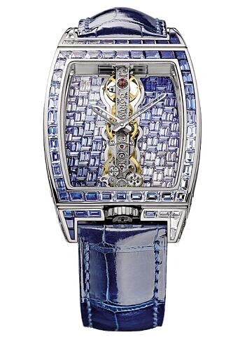 Buy Corum replica B113/02060 - 113.273.69/0F03 GR43G Golden Bridge Pave watches